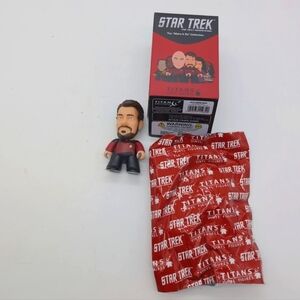 Titans Vinyl Collectible Figure with Red Packaging Commander Rieker